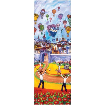 Long 'Children's Festival from Dinkelsbuhl' print