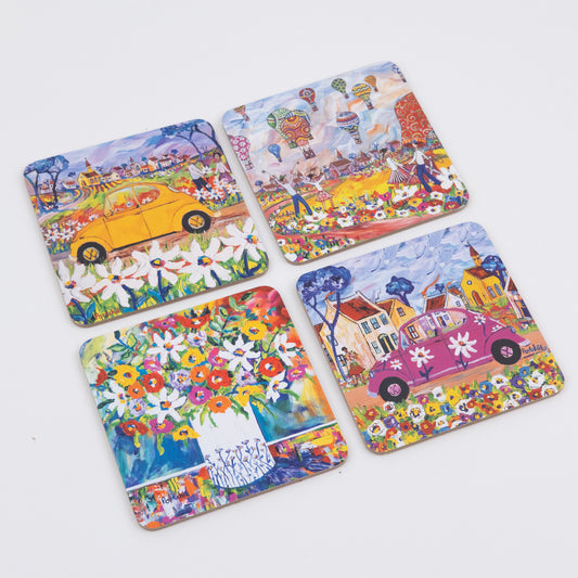 Coaster Set - Beetle