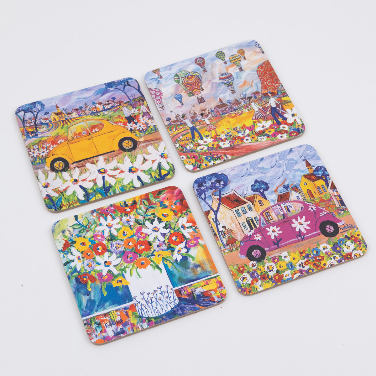 Coaster Set - Beetle