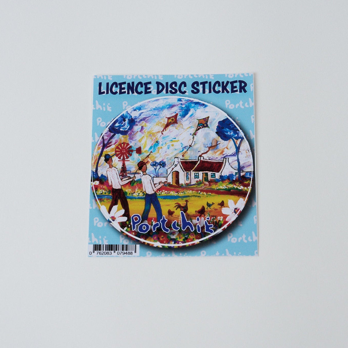 Licence Disc - Boys with Kites