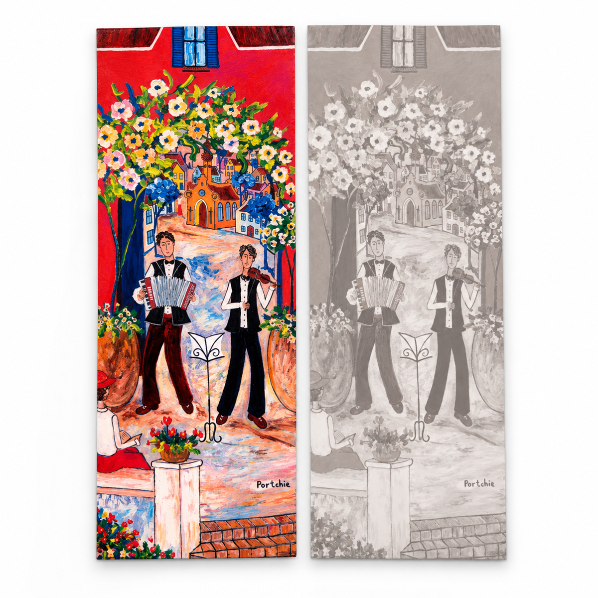 Portchie Bookmark - The Musicians