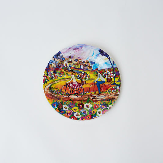 Paper Plates - Flowers for Aunt Julieta