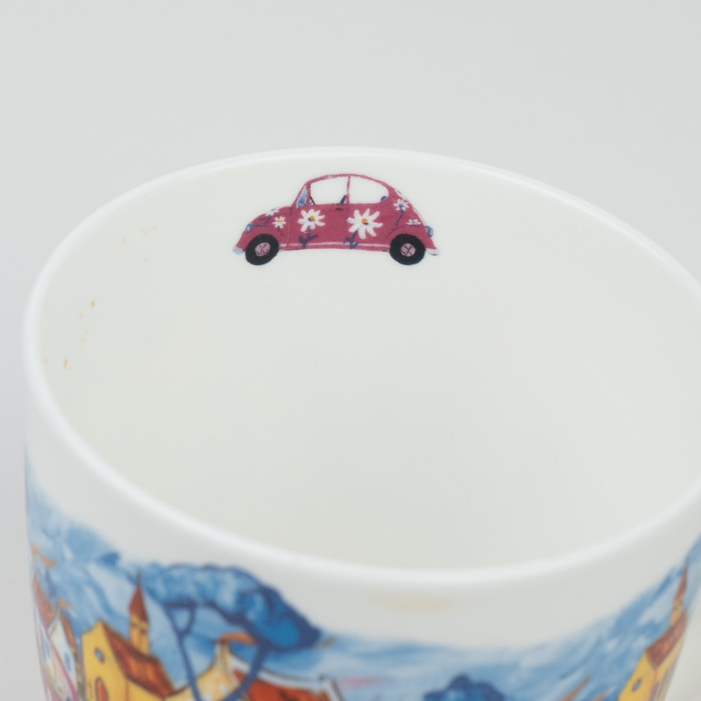 Pink Beetle Mug