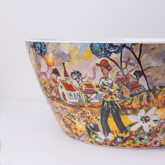 Flower Pickers Salad Bowl