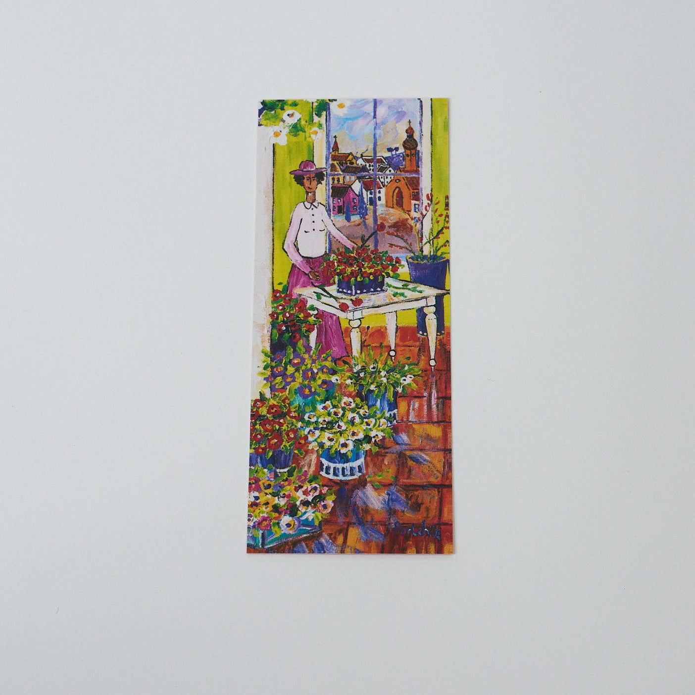 Bookmark - The Flower Seller