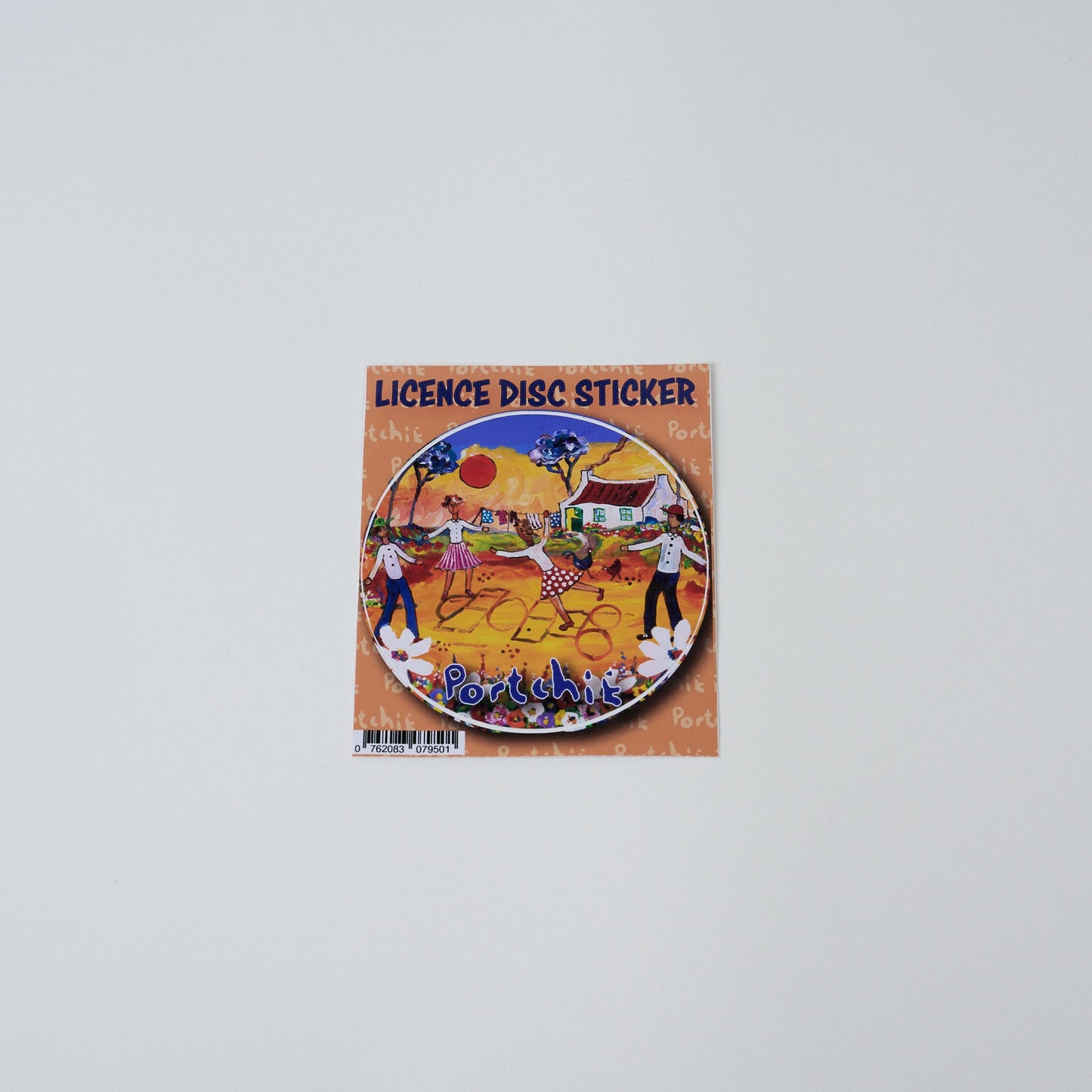 Hopscotch License Disc Stickers