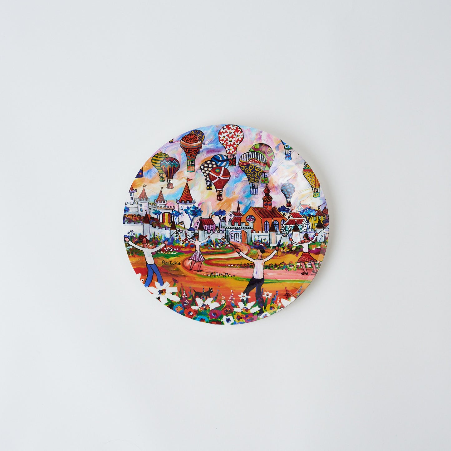 Hot Air Balloon Paper Plates