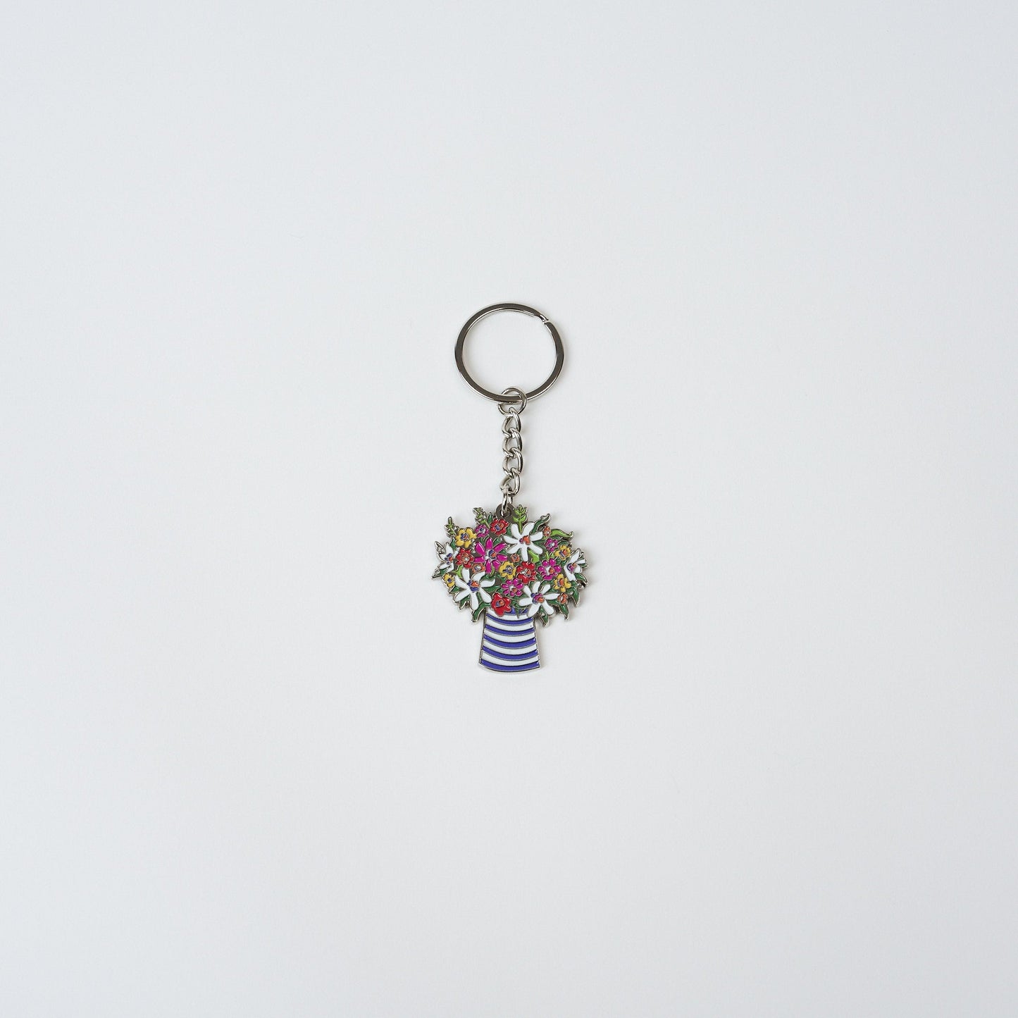 Joyful Flowers Key Ring