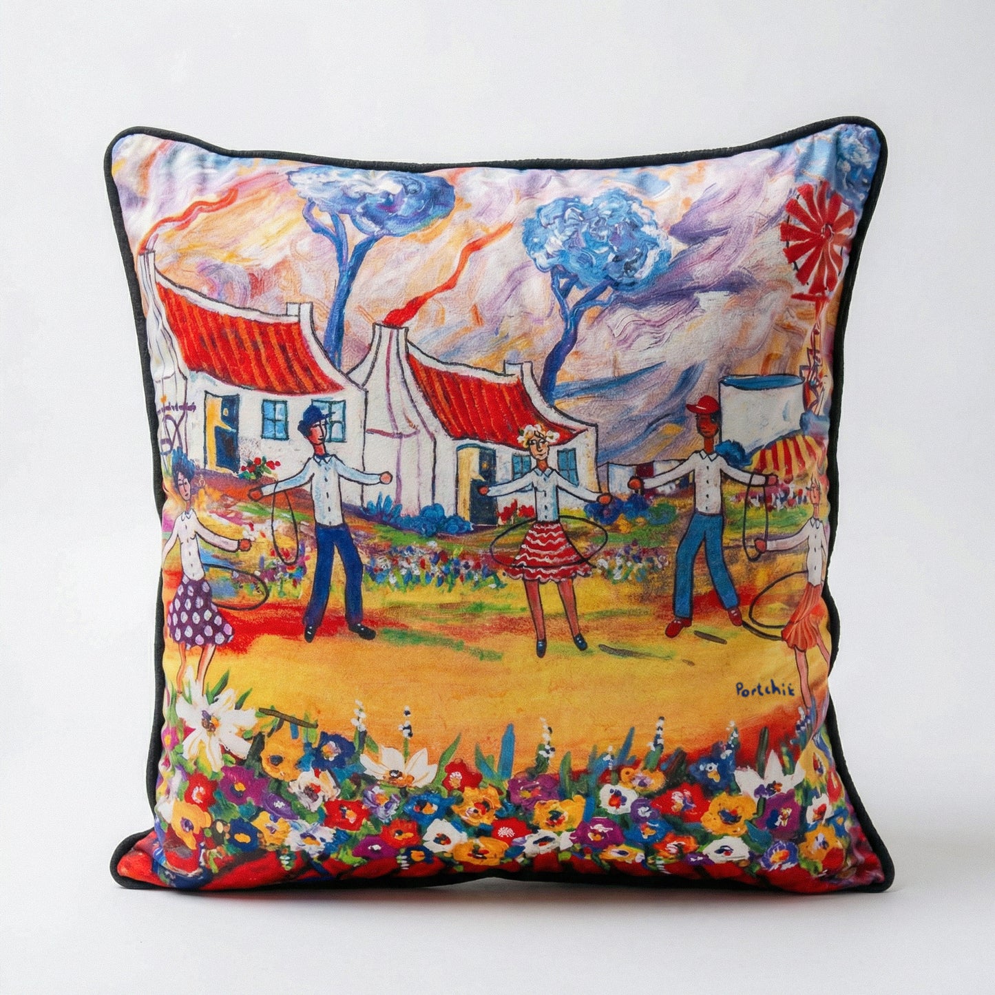 Hoola Hoop Pillowcase