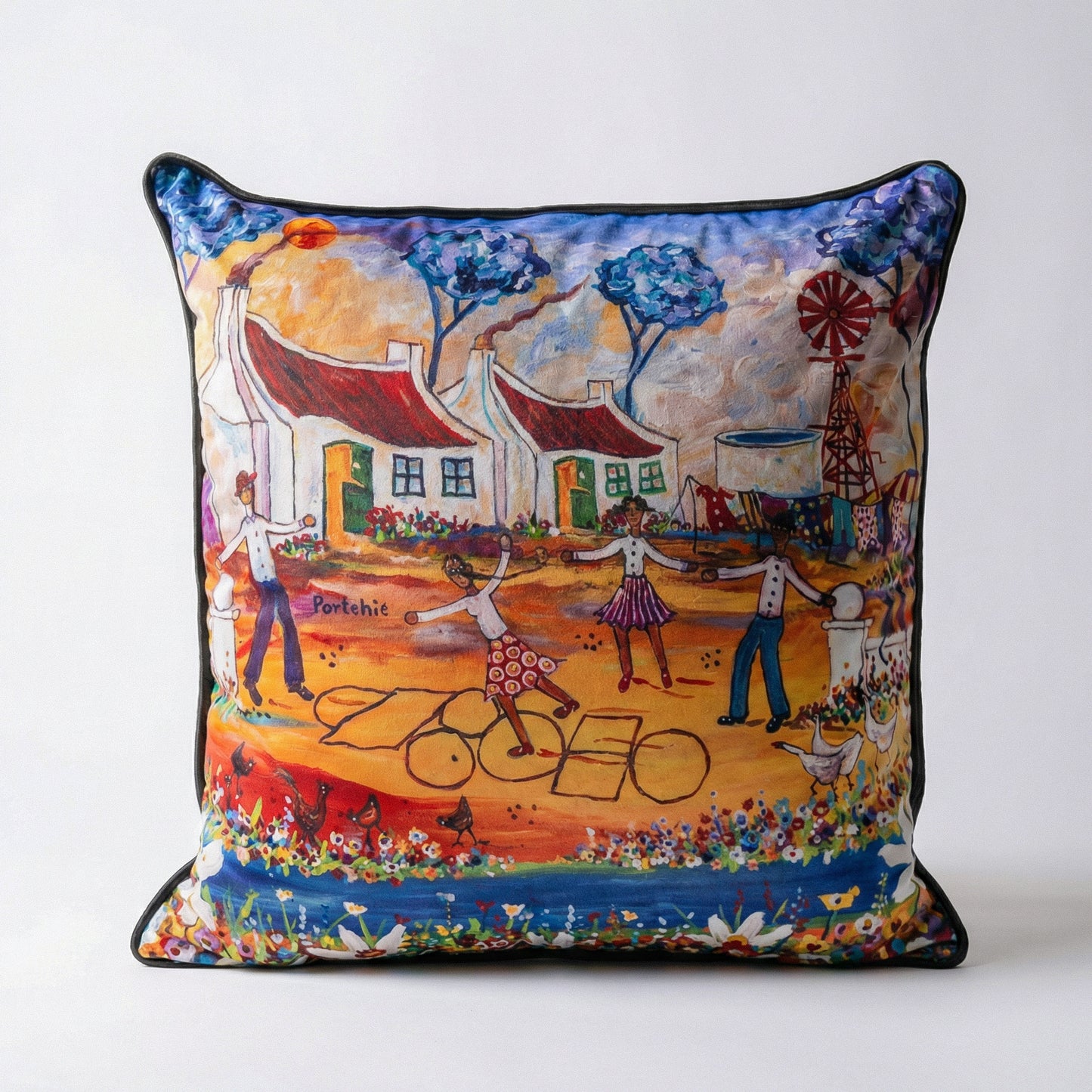 Hopscotch Pillowcase