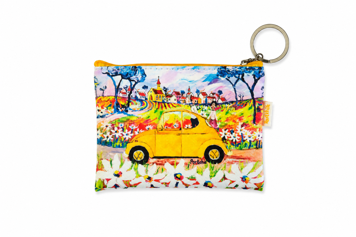 Portchie Coin Purse - Yellow Beetle