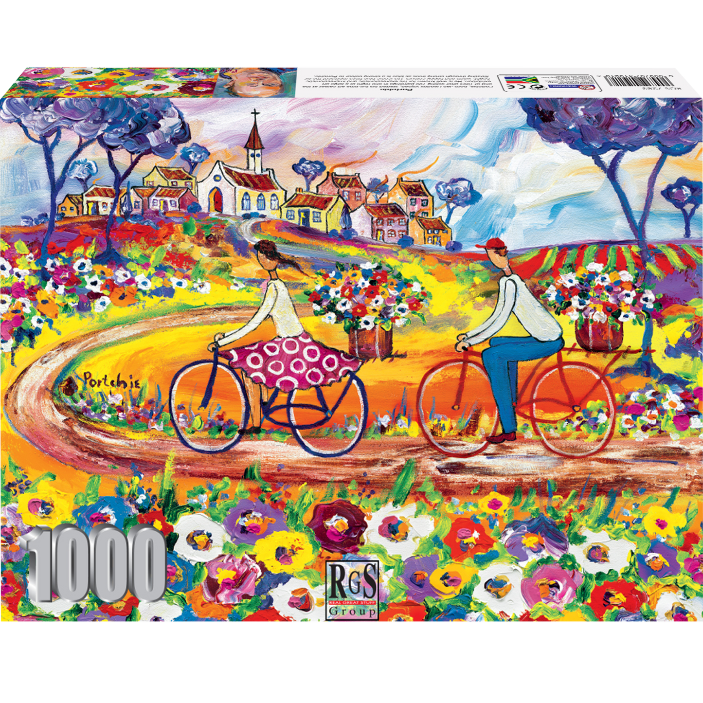 Puzzle - Memorable Day Cycling 1000 pc