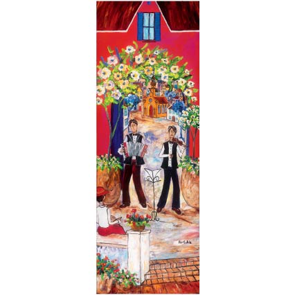 Long 'The Musicians' print