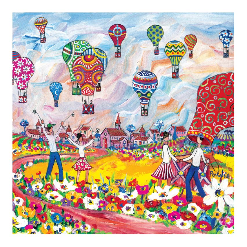Small 'Children's Festival in Dinkelsbuhl 3' print