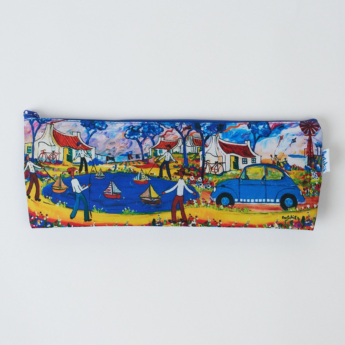 Pencil Bag - Blue Beetle/ Boys with Boats