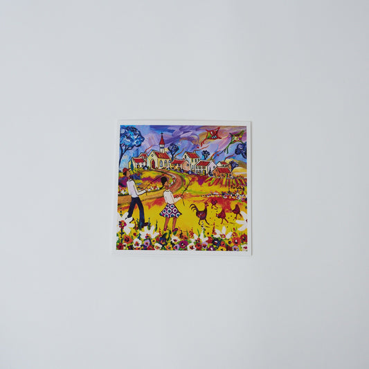 Gift Card - Boy and Girl Flying Kites
