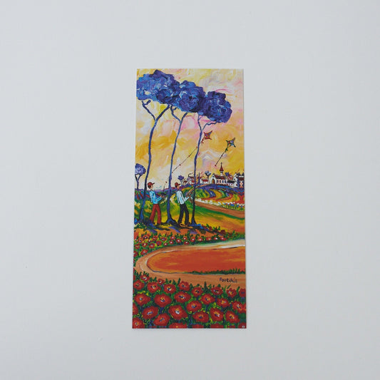 Boys With Kites Bookmark