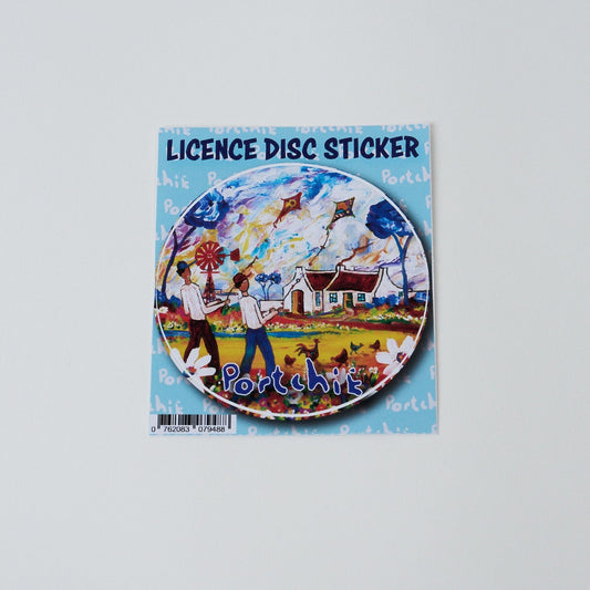 Licence Disc - Boys with Kites