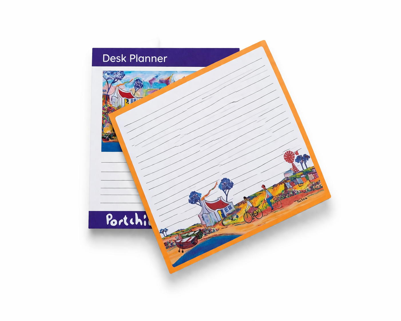 Desk Planner - Cycling by the Sea