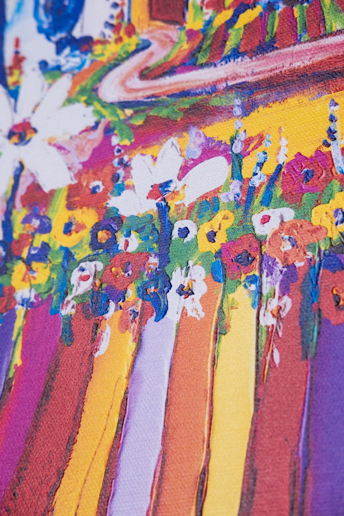 Textured Canvas "Chickens For The Lord"