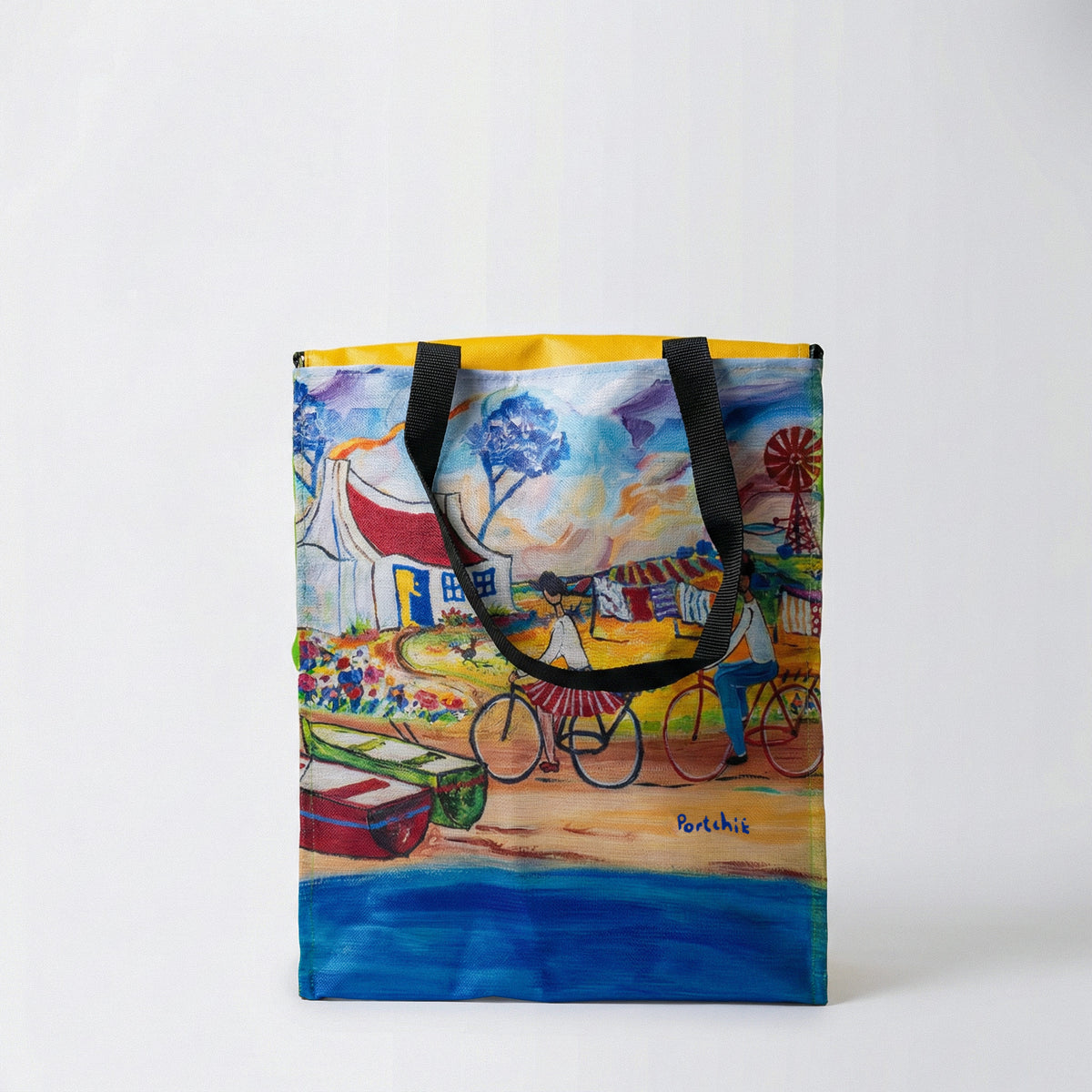 Portchie Cooler Bag - Cycling by the Sea