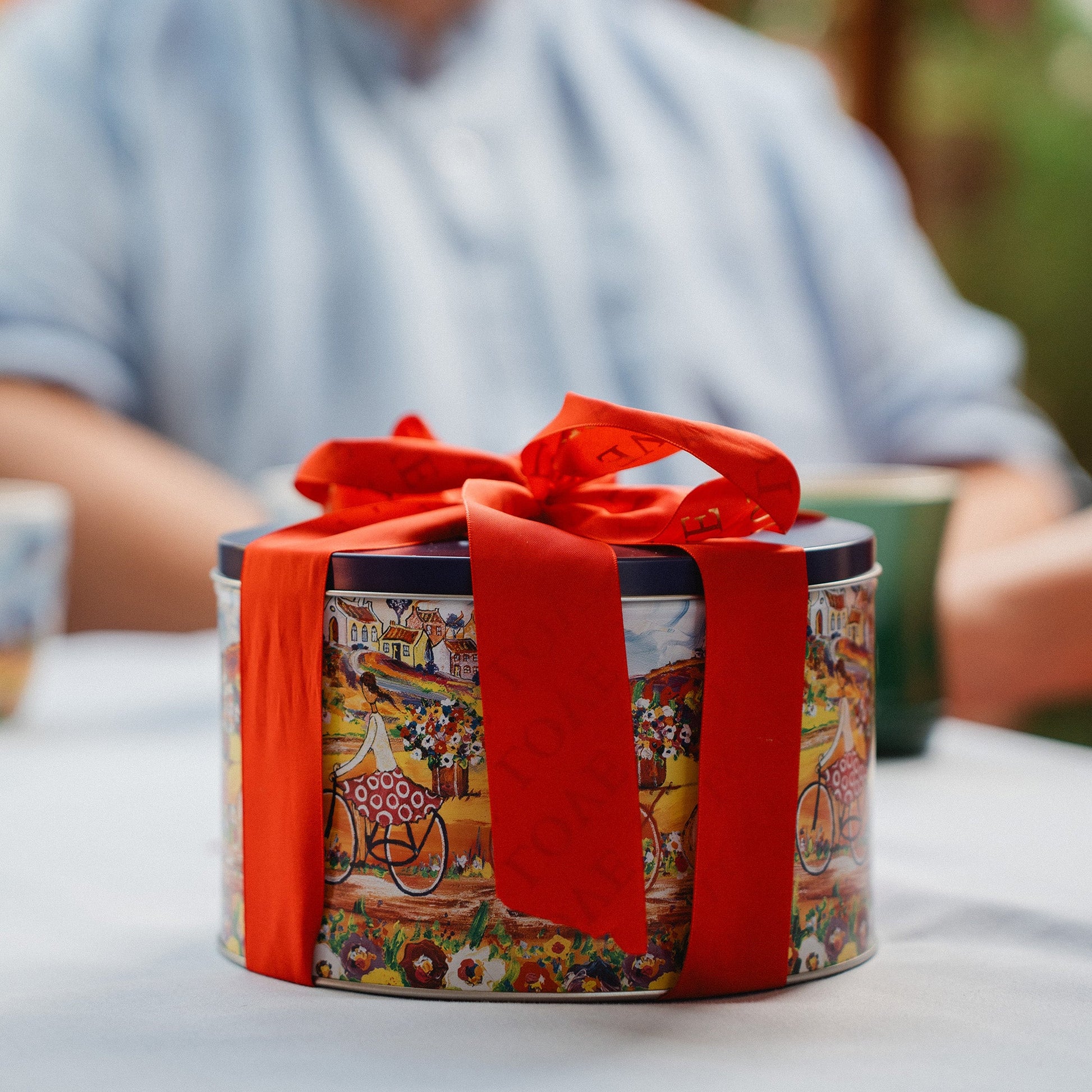 Portchie Cookie Tin with Ginger Biscuits
