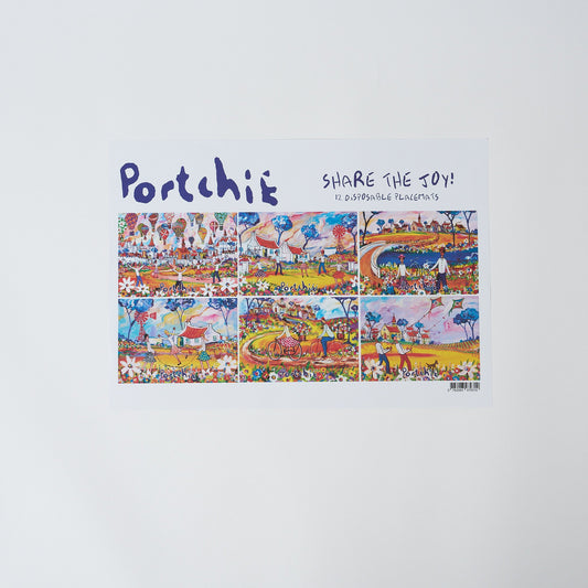 Disposable Placemats - Hot Air Balloon Collection