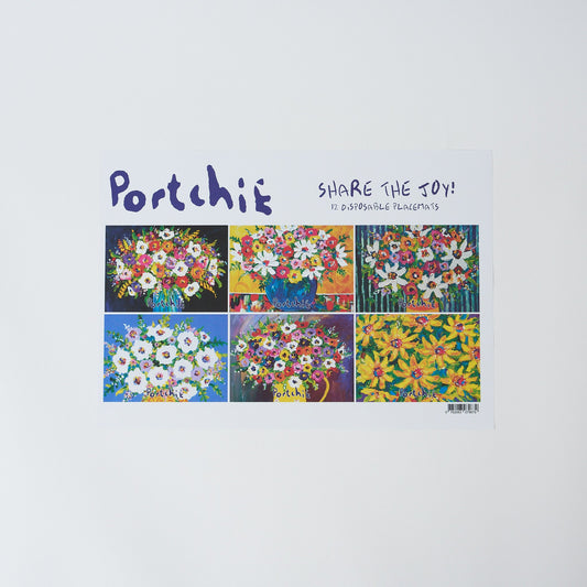 Disposable Placemats - The Flower Collection