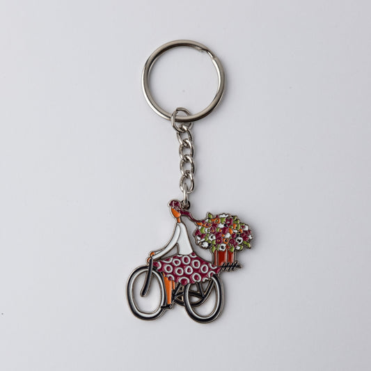 Key Ring - Flowers for Aunt Julieta
