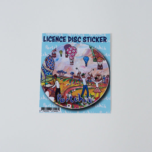 Licence Disc Hot Air Balloon