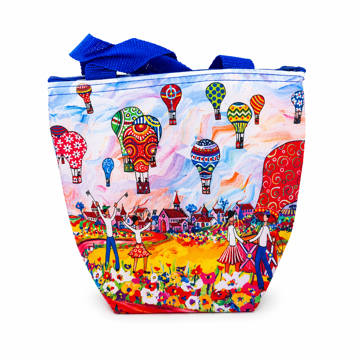 Portchie Small Cooler Bag - Hot Air Balloon