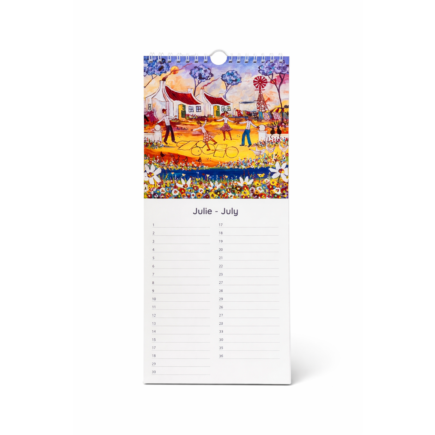 Hanging Birthday Calendar