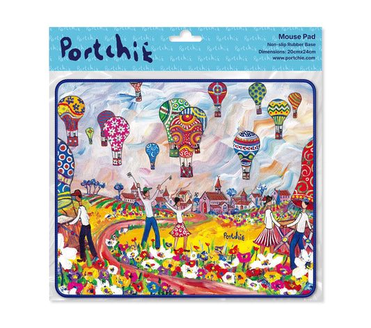 Portchie Mouse Pad - Hot Air Balloon