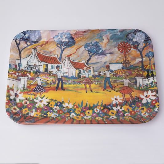 Hula Hoop In The Afternoon! Tray