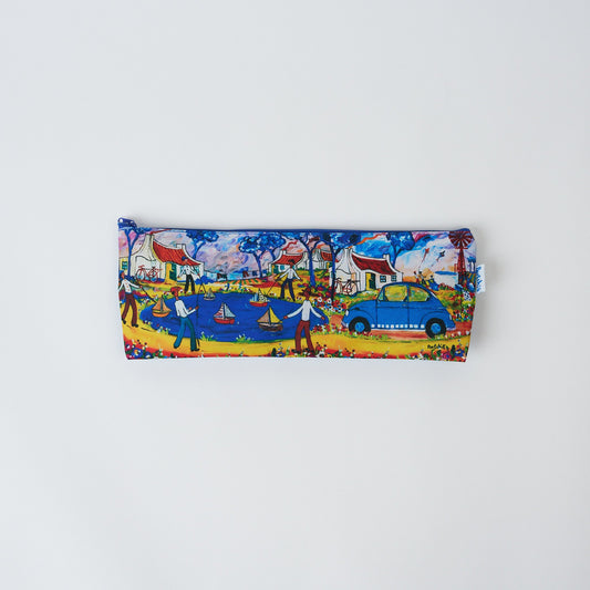 Blue Beetle Pencil Bag