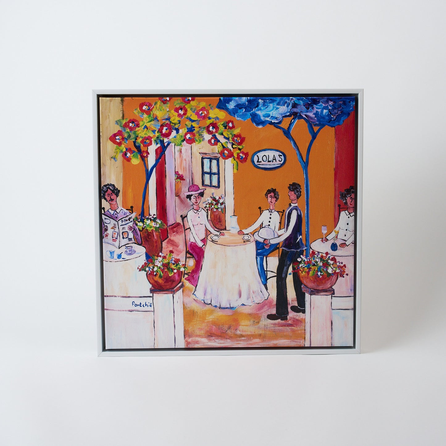 Canvas 'Lunch at Lola's'  print