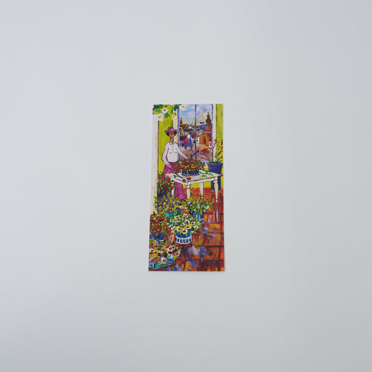 Flower Seller Bookmark