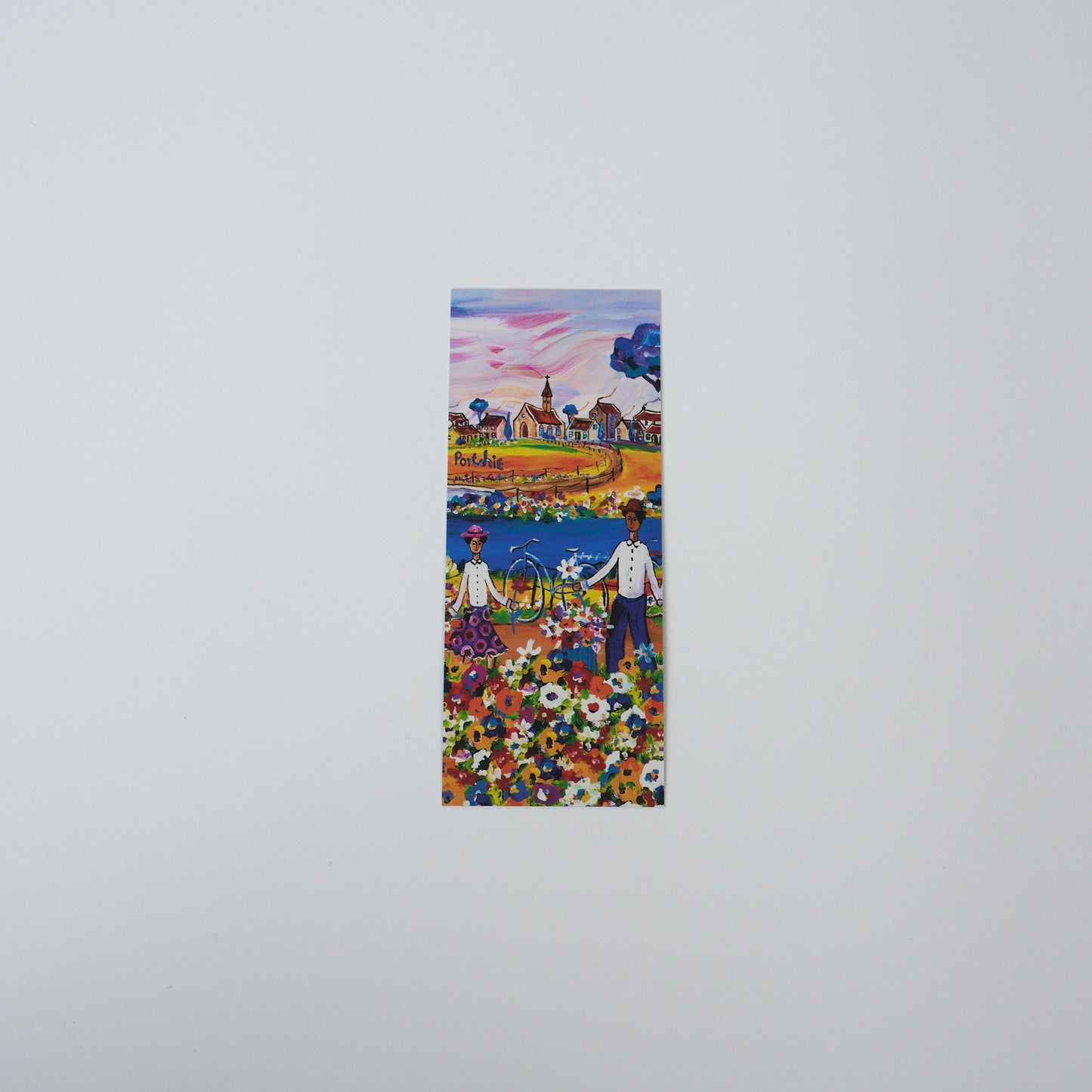 Field Flower Pickers Bookmark