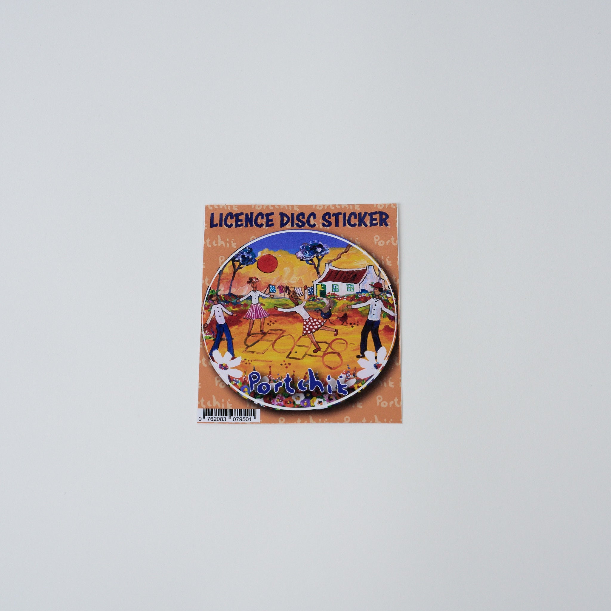 Hopscotch License Disc Stickers – Portchie