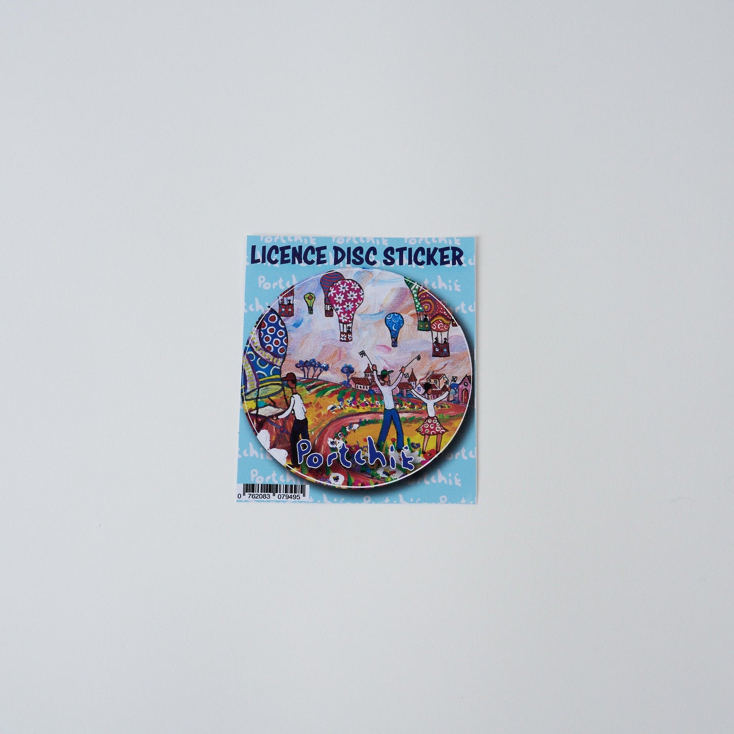 Hot Air Balloon License Disc Stickers