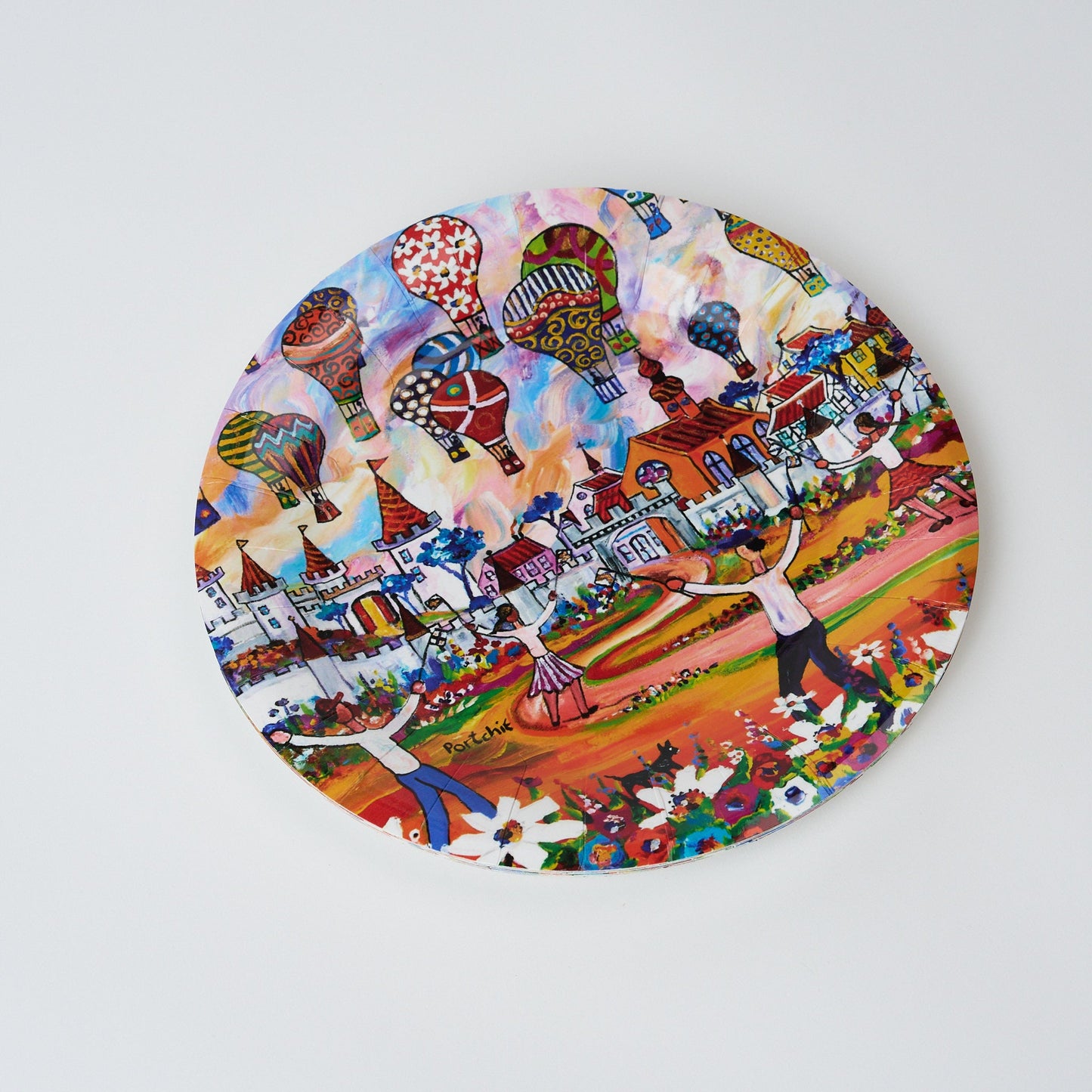 Hot Air Balloon Paper Plates