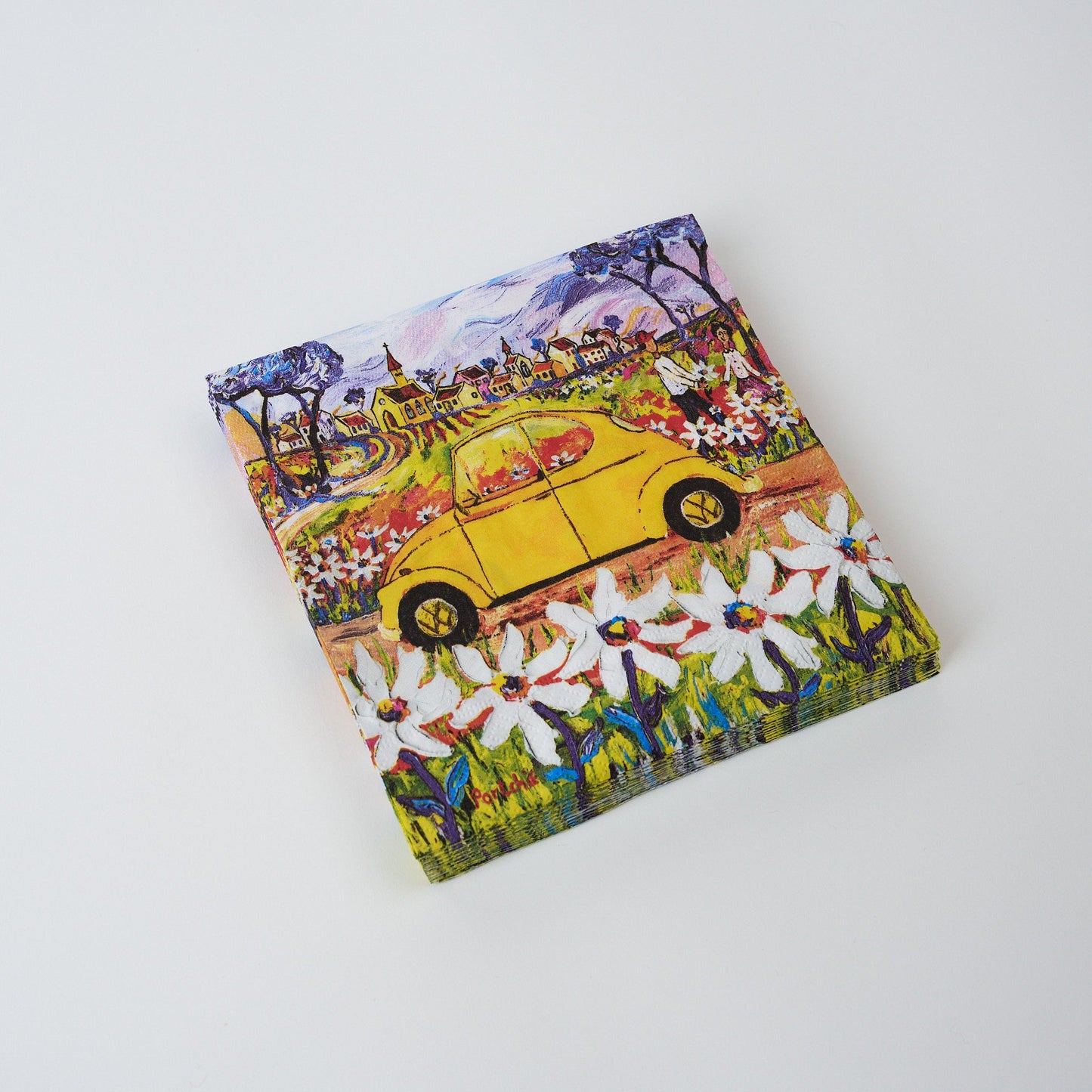 Yellow Beetle Paper Napkins