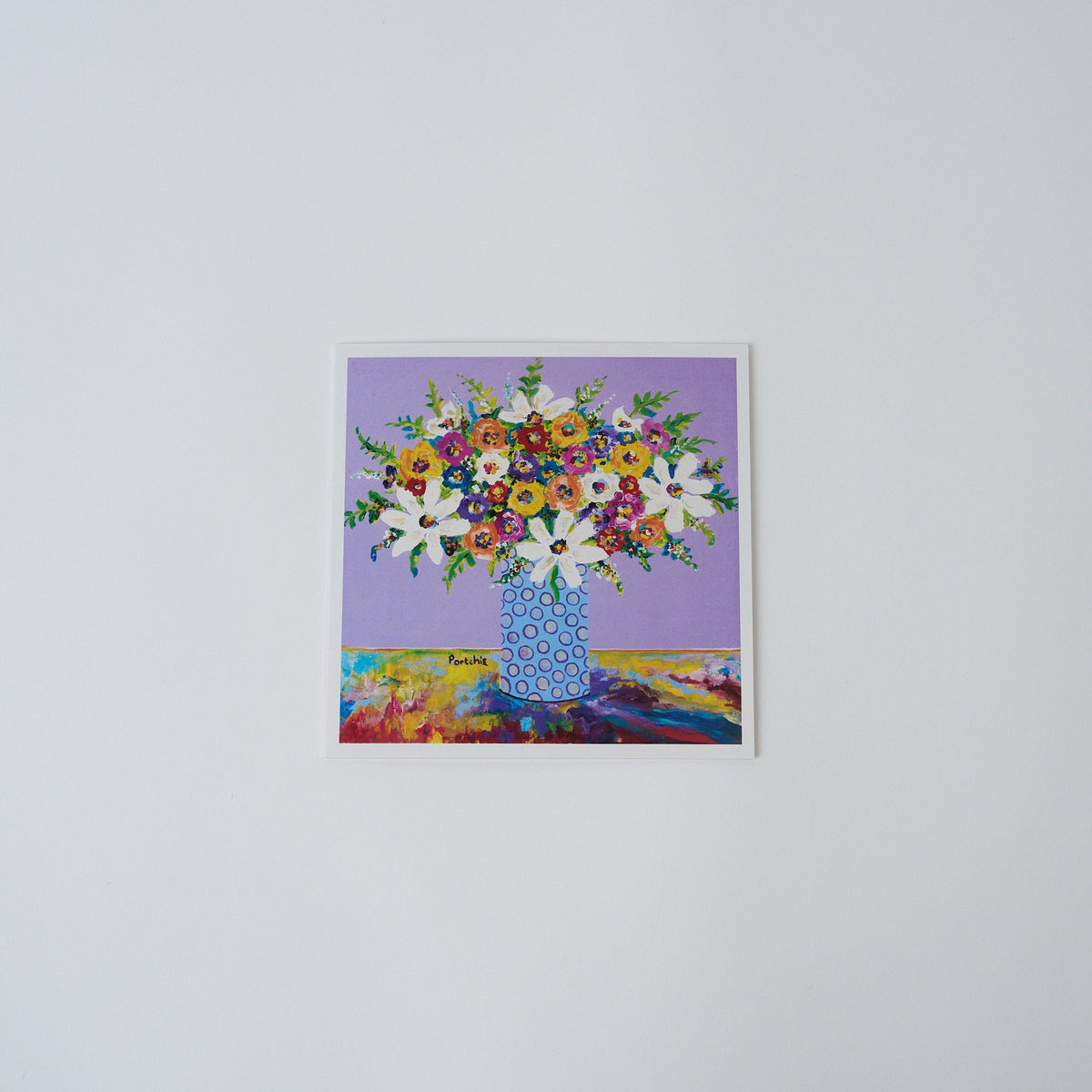Gift Card - Purple Flowers