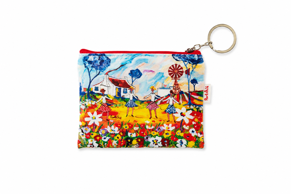 Portchie Coin Purse - Hula Hoop Girls