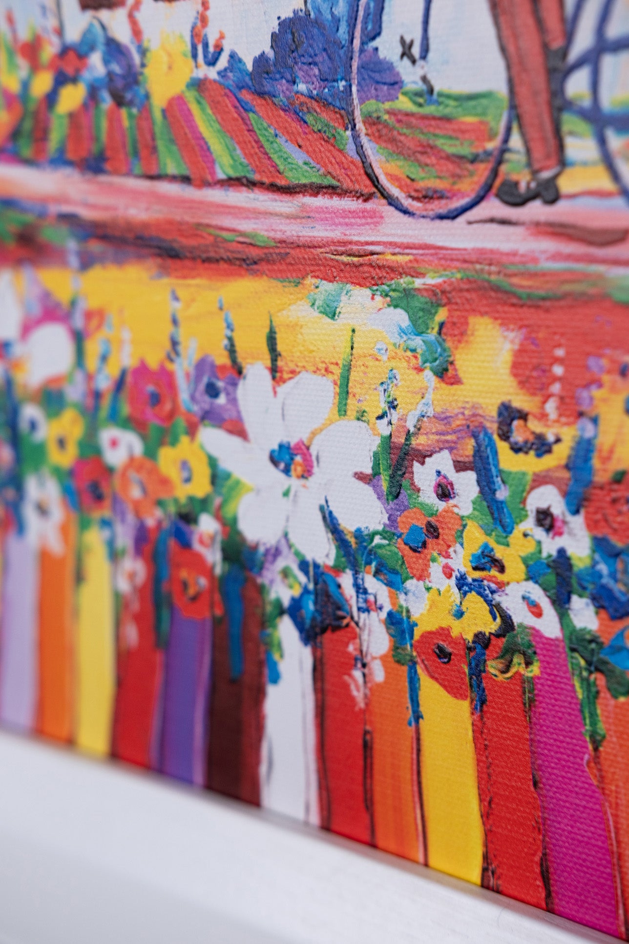 Textured Canvas "Chickens For The Lord"