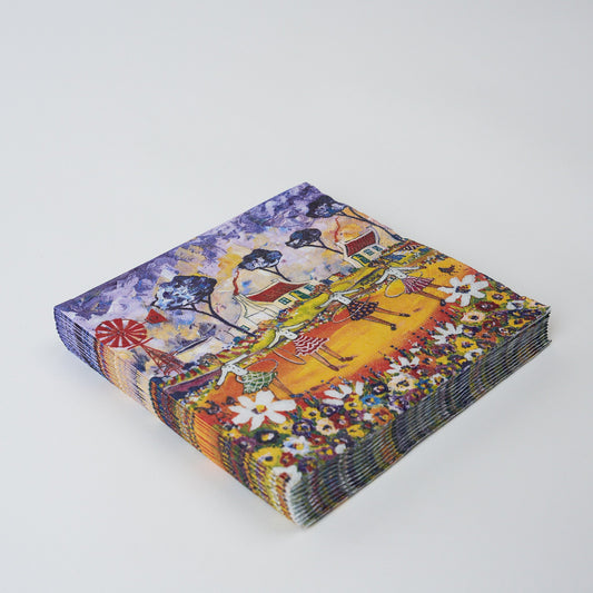 Paper Napkins - The Hula Hoop Girls