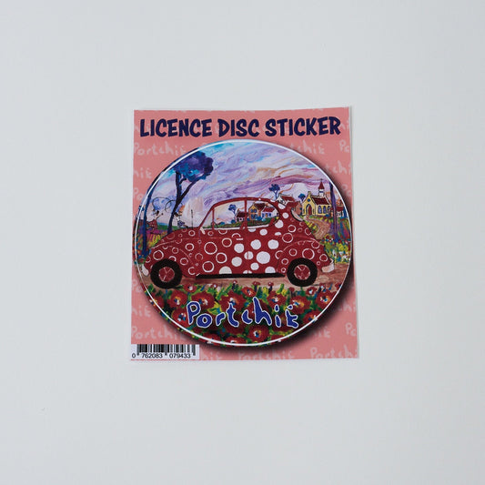 Licence Disc - The Red Beetle