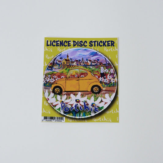 Licence Disc - The Yellow Beetle