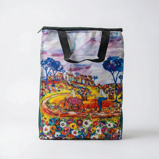 Portchie Medium Cooler Bag - Flowers for Aunt Julieta