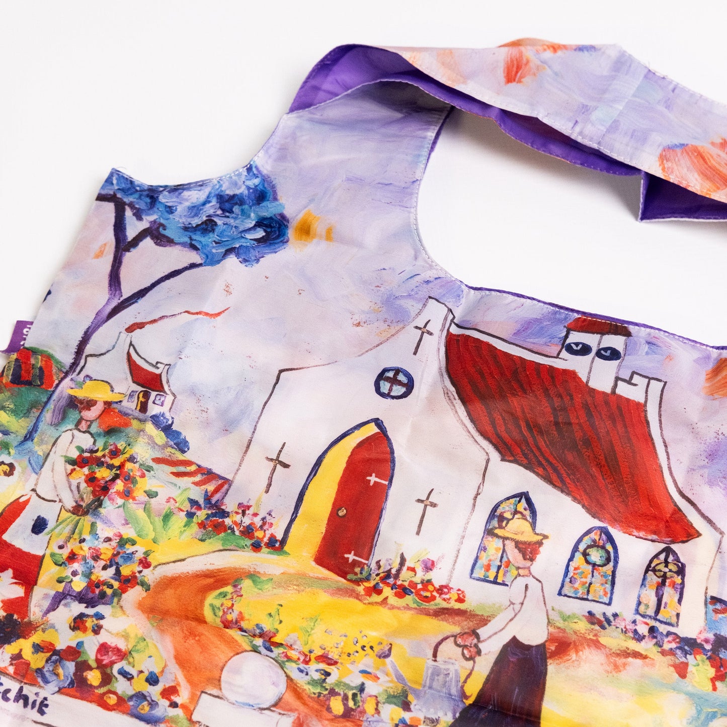 Foldable Shopper Bag - Mending The Church Garden